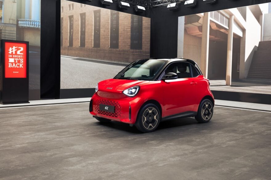 La Smart dans sa « vraie » taille est de retour. Mercedes ressuscite la citadine passe-partout
