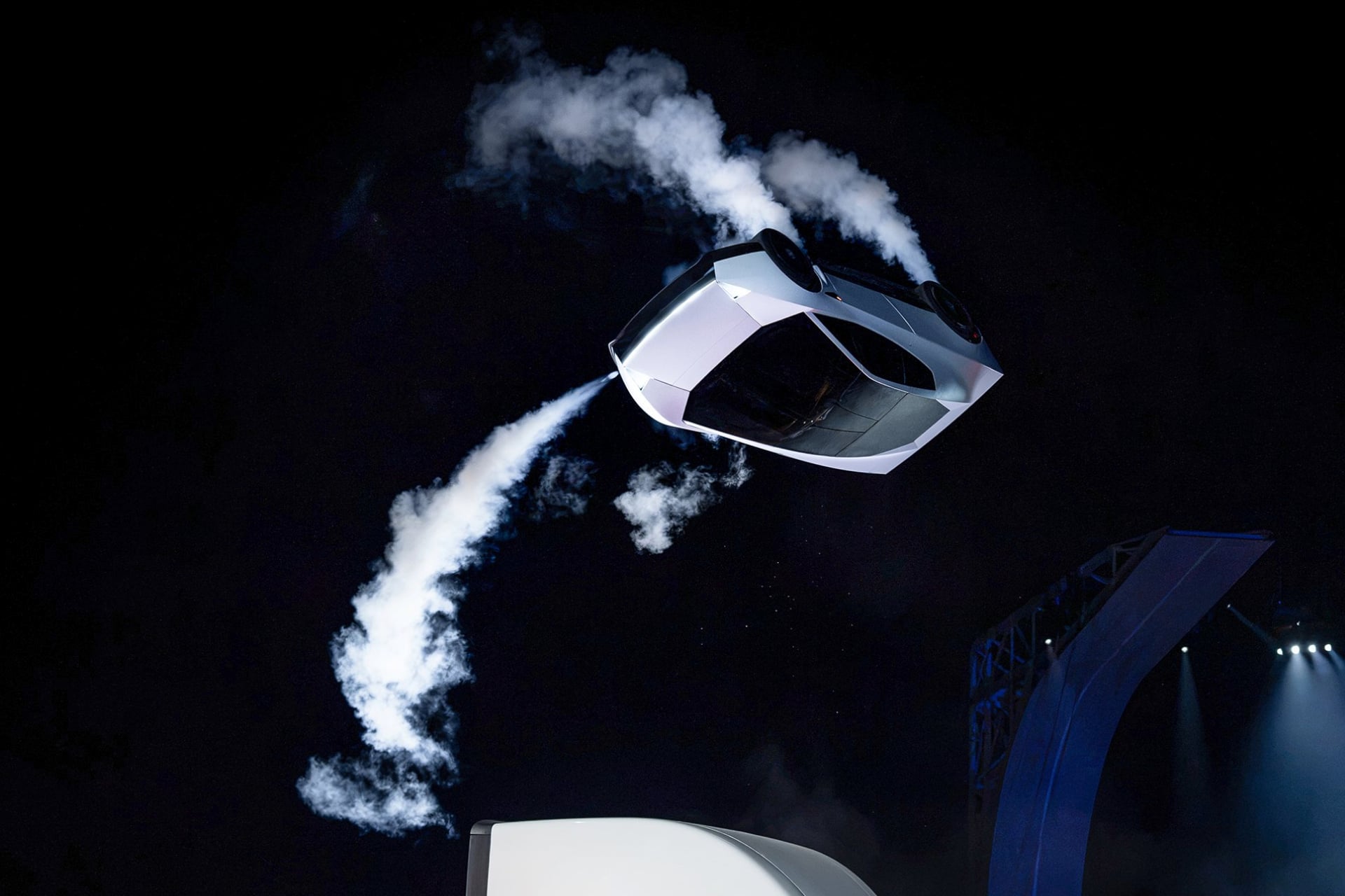 Tesla Roadster Propulseur Gaz Froid