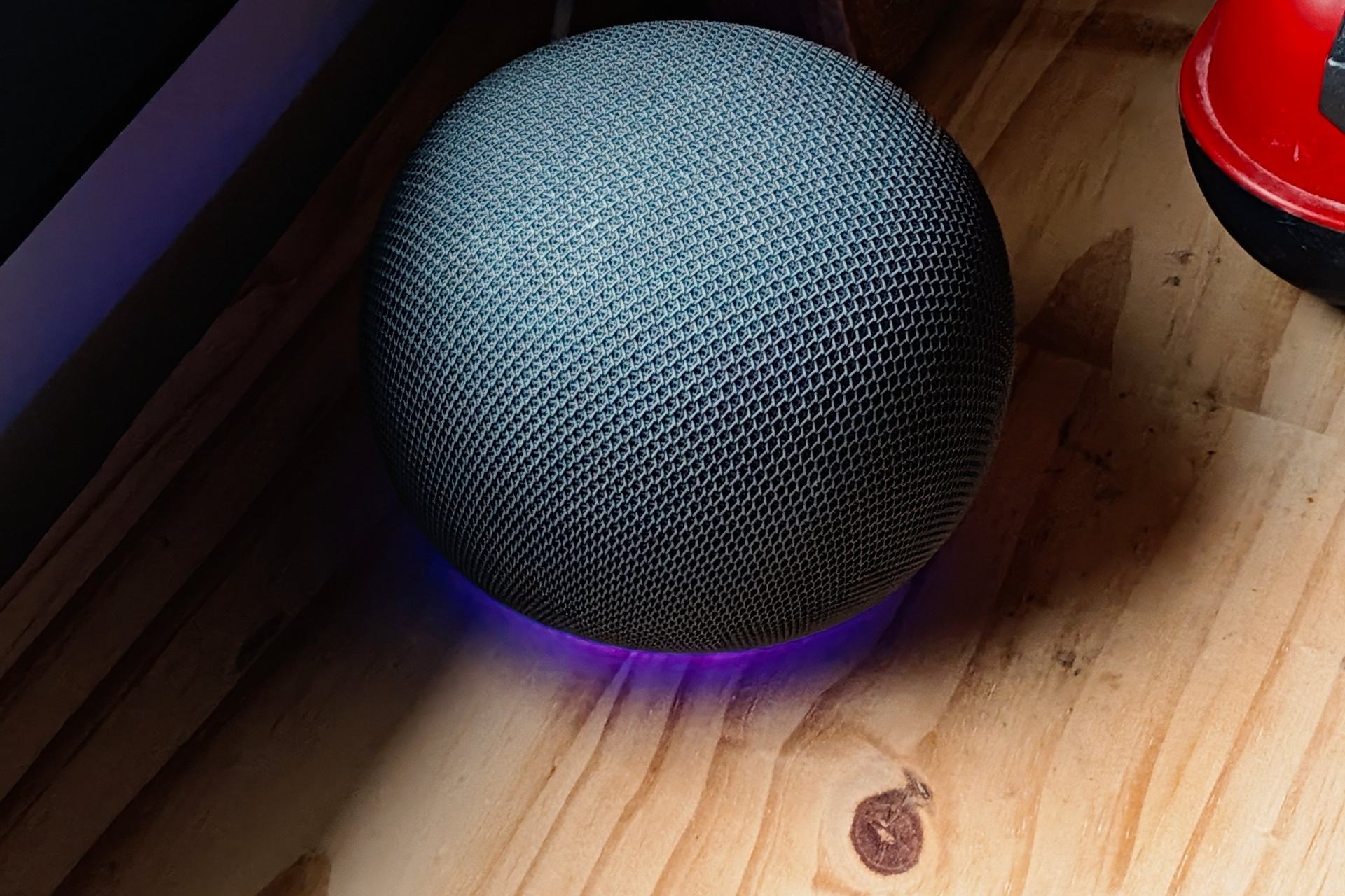 Test Google Home Speaker Vue Dessus