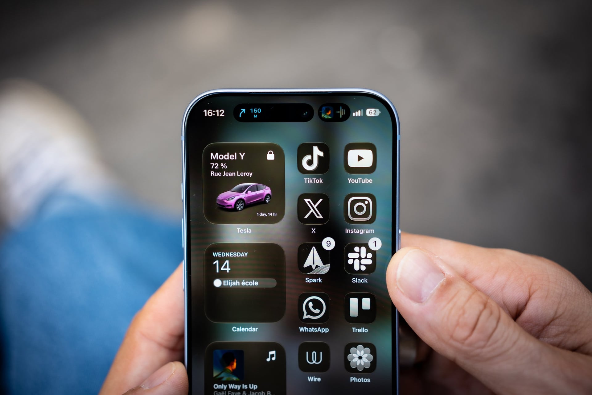 Test iPhone 18 Pro Ecran Accueil