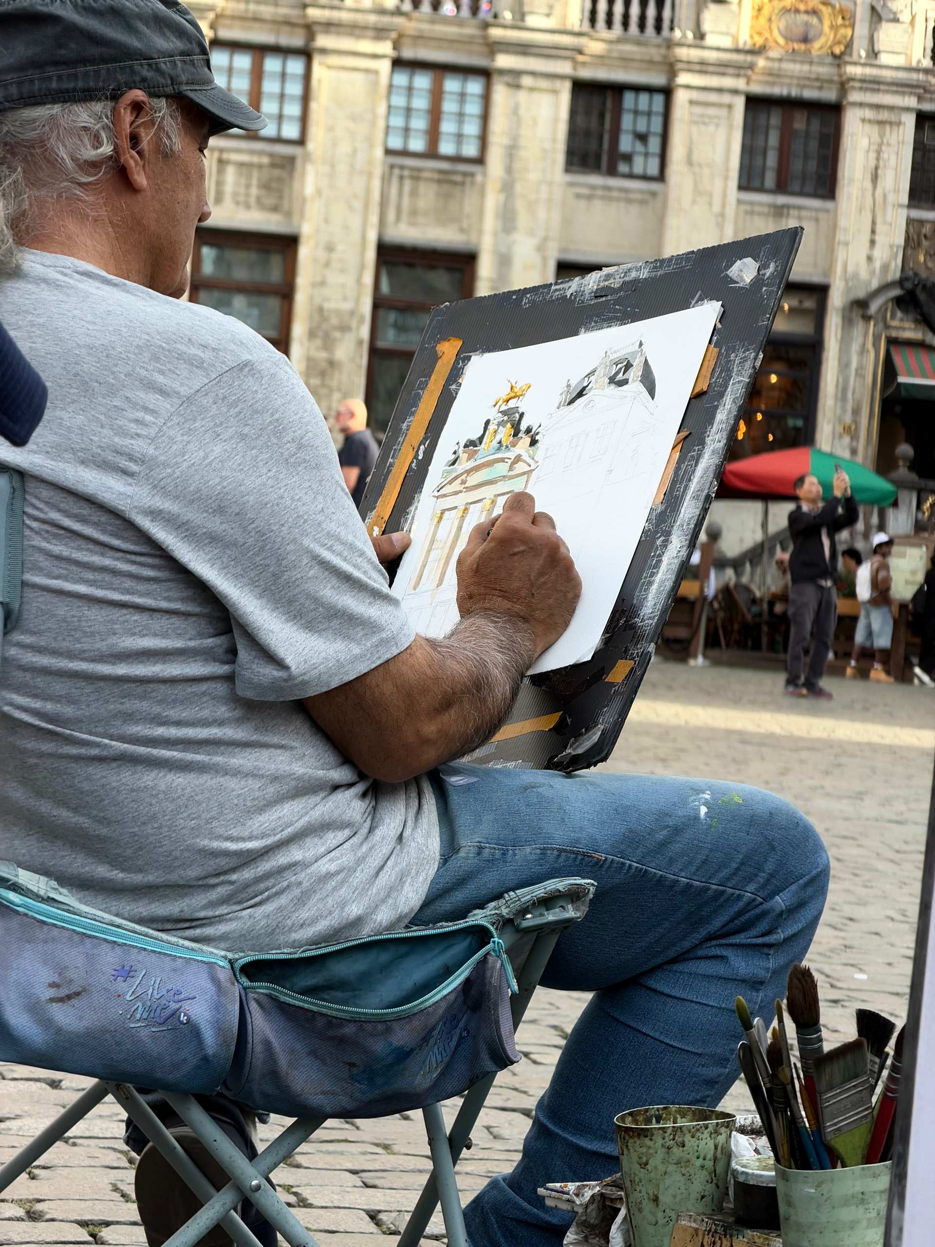 Test iPhone 18 Pro Photo Peintre Grand Place