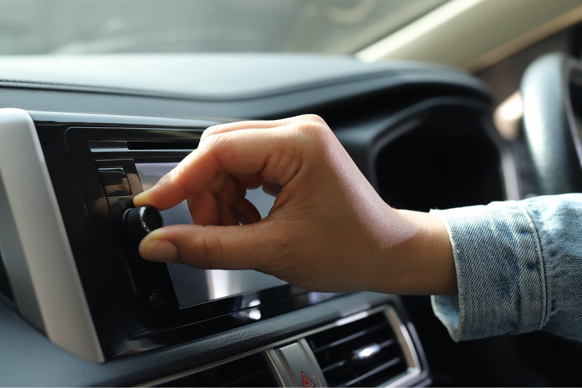 Voiture Radio Reglage Musique Volume (2)