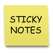 Virtual Sticky Notes