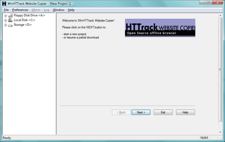Télécharger HTTrack (gratuit) sur Windows, Web - La logithèque
