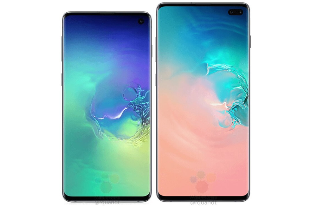 Façade du Samsung Galaxy S10